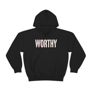 Open image in slideshow, Unisex WORTHY ™ Hooded Sweatshirt
